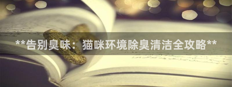 尊龙凯时网娱乐官网：**告别臭味：猫咪环境除臭清洁全攻略
