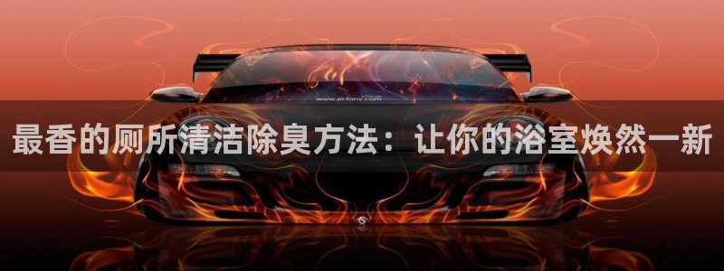 尊龙官方网站是真的吗：最香的厕所清洁除臭方法：让你的浴室