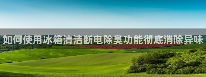 尊龙app认可ag发财网：如何使用冰箱清洁断电除臭功能彻