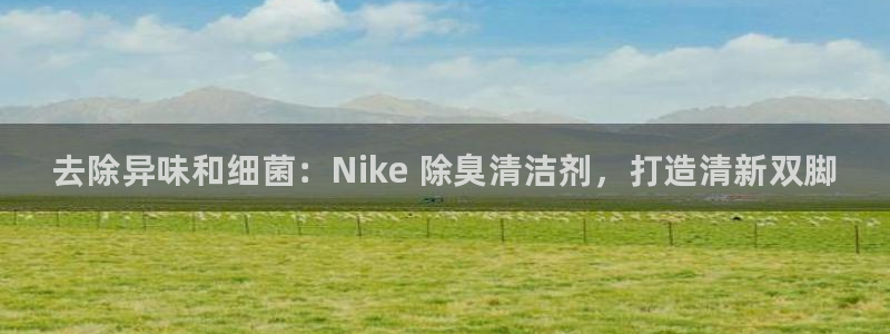 尊龙旗舰厅：去除异味和细菌：Nike 除臭清洁剂，打造清